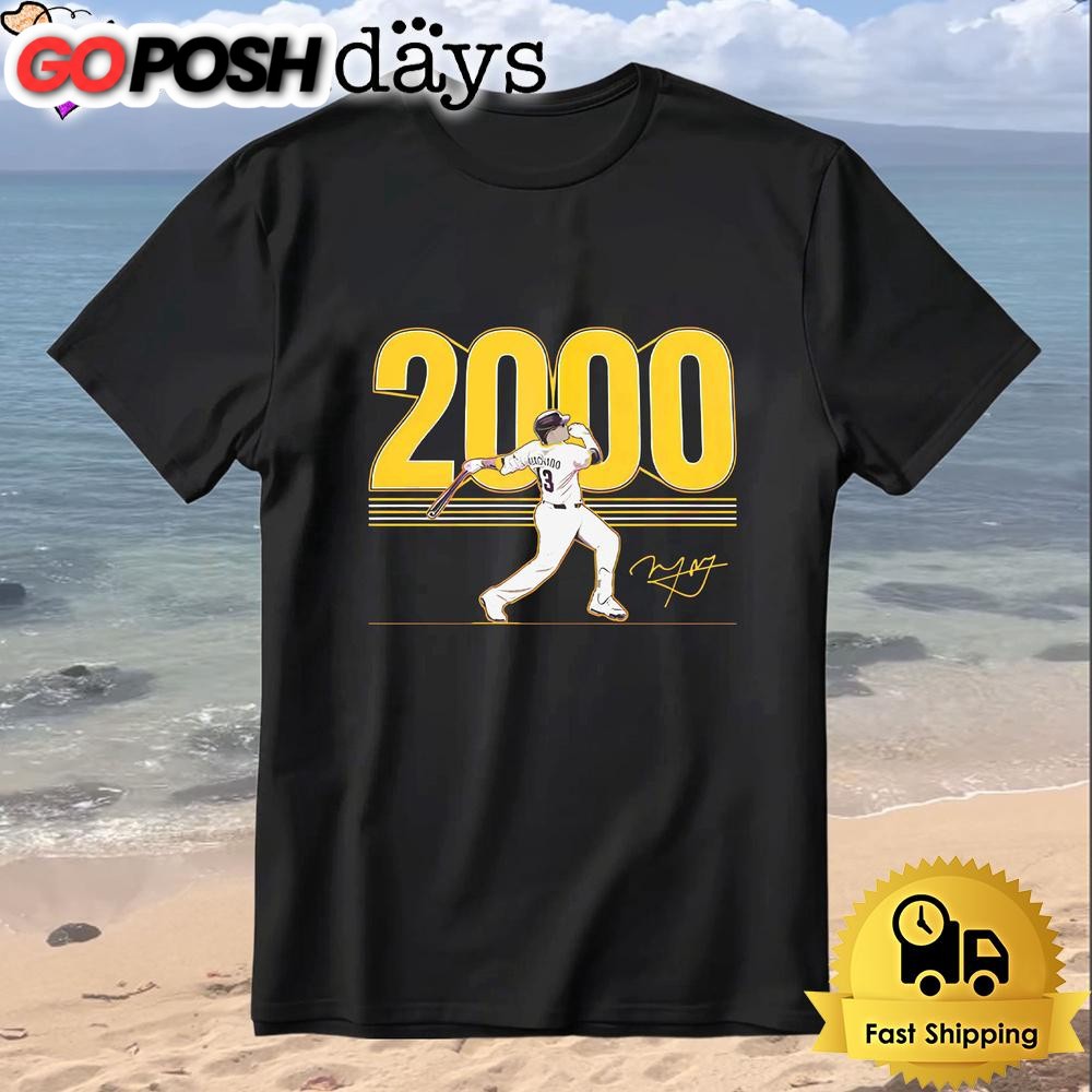 Manny Machado Two Thousand Career Hits Baseball Milestone T-Shirt