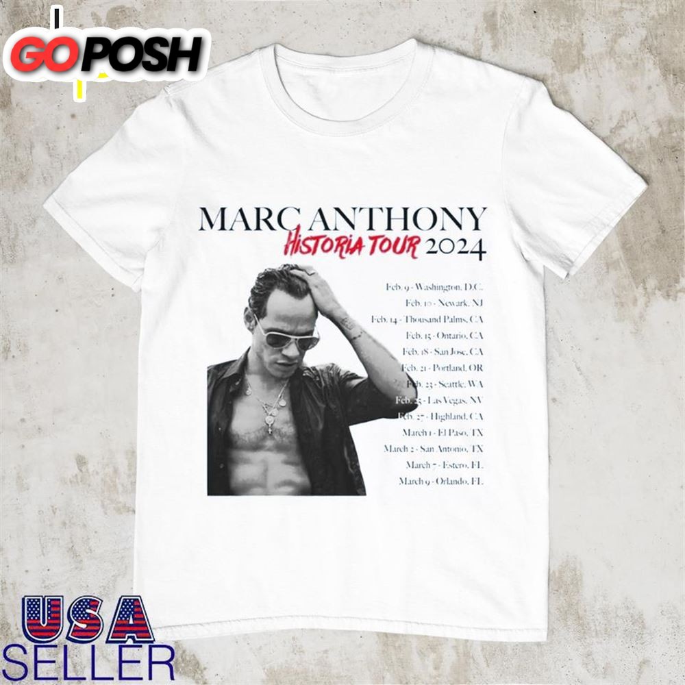 Marc Anthony Historia 2025 Tour T-Shirt