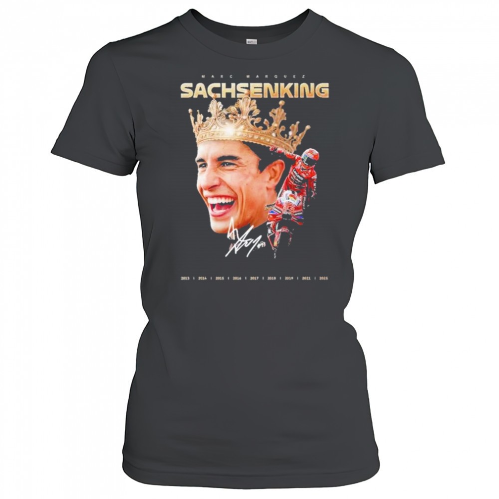 marc-marquez-sachsenking-9th-motogp-win-signature-shirt-h88xt53u Marc Márquez Sachsenking 9th MotoGP Win signature shirt