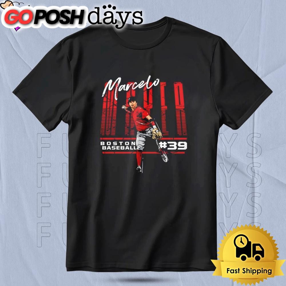 Marcelo Mayer #39 Boston Red Sox Baseball T Shirt