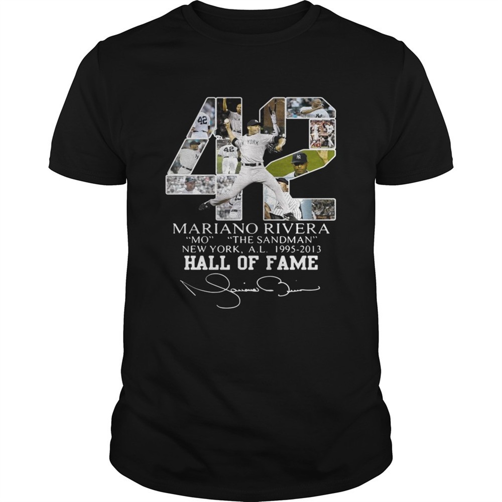 mariano-rivera-new-york-yankees-hall-of-fame-signatures-shirt-jvw0z586 Mariano Rivera New York Yankees Hall of Fame signatures shirt
