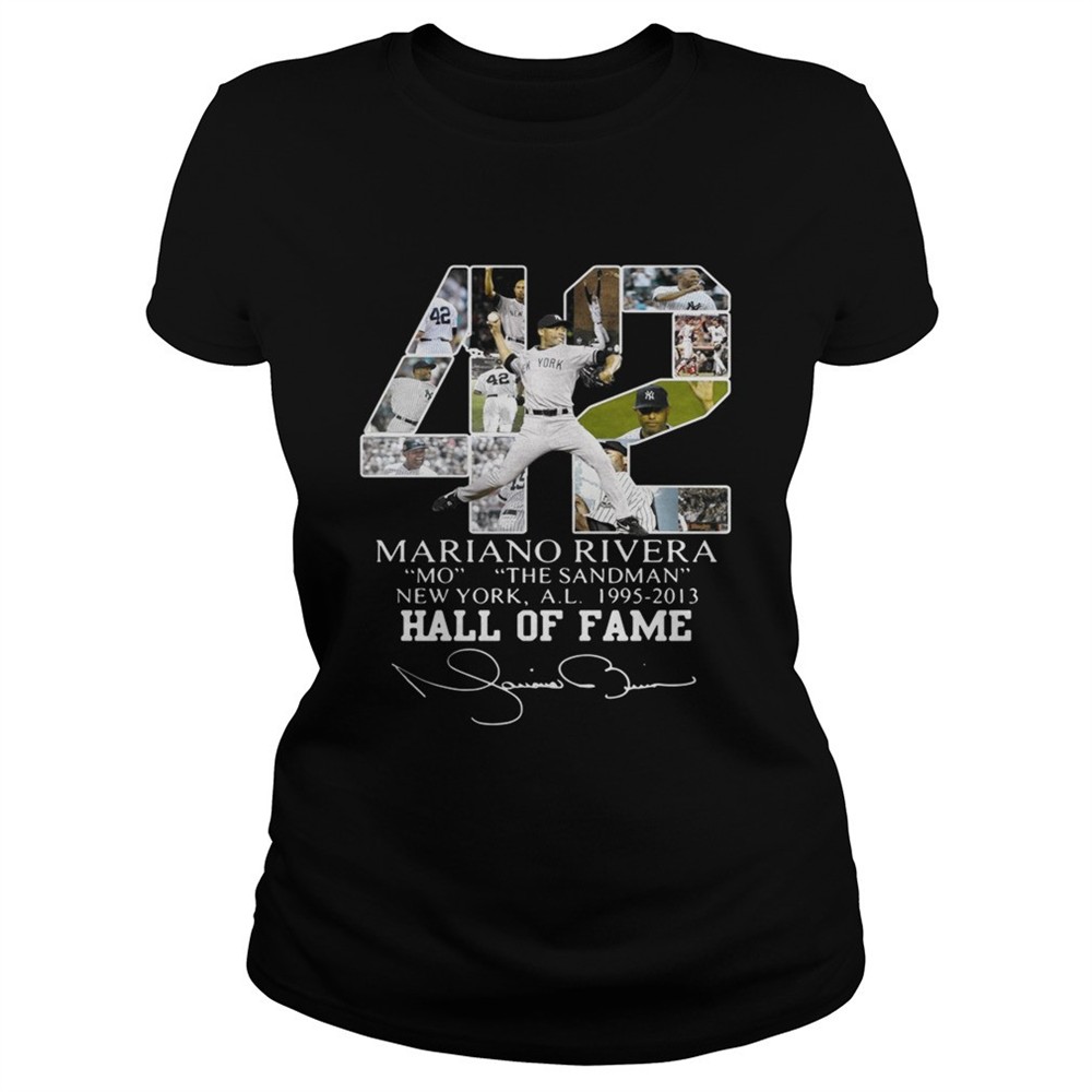 mariano-rivera-new-york-yankees-hall-of-fame-signatures-shirt-jvw0z586 Mariano Rivera New York Yankees Hall of Fame signatures shirt