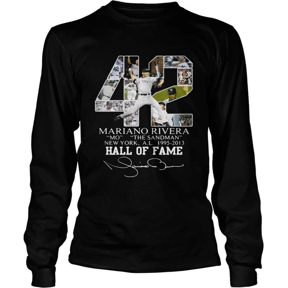 mariano-rivera-new-york-yankees-hall-of-fame-signatures-shirt-jvw0z586 Mariano Rivera New York Yankees Hall of Fame signatures shirt