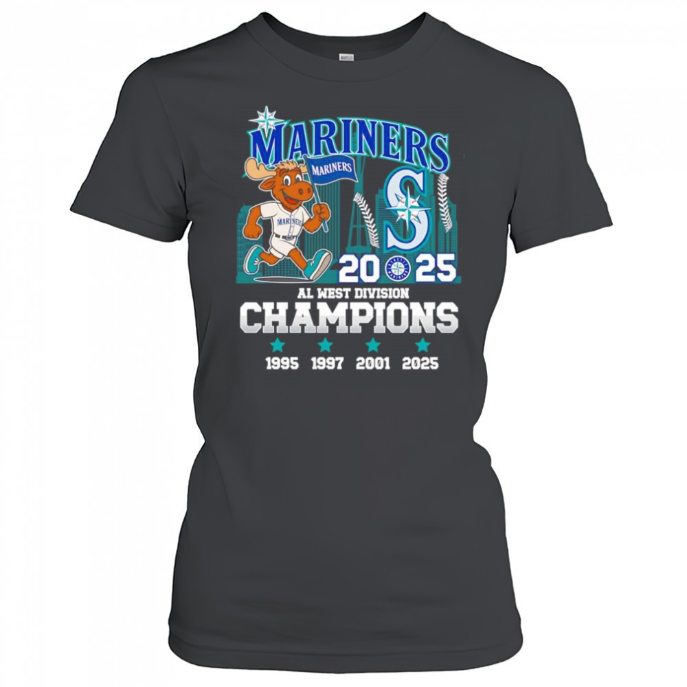 mariners-2025-al-west-division-champions-mascot-shirt-azrz6fdi Mariners 2025 AL West Division Champions mascot shirt