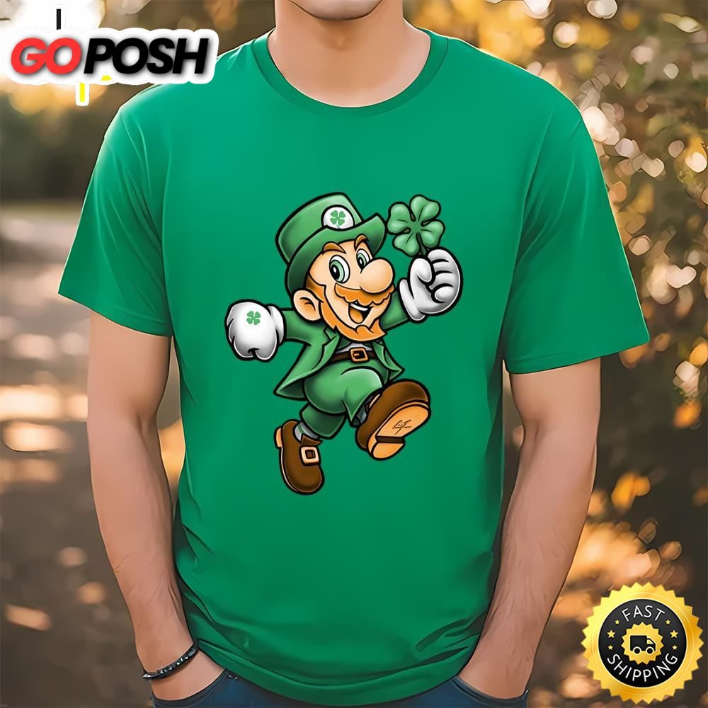 Mario Patricks Day T-Shirts