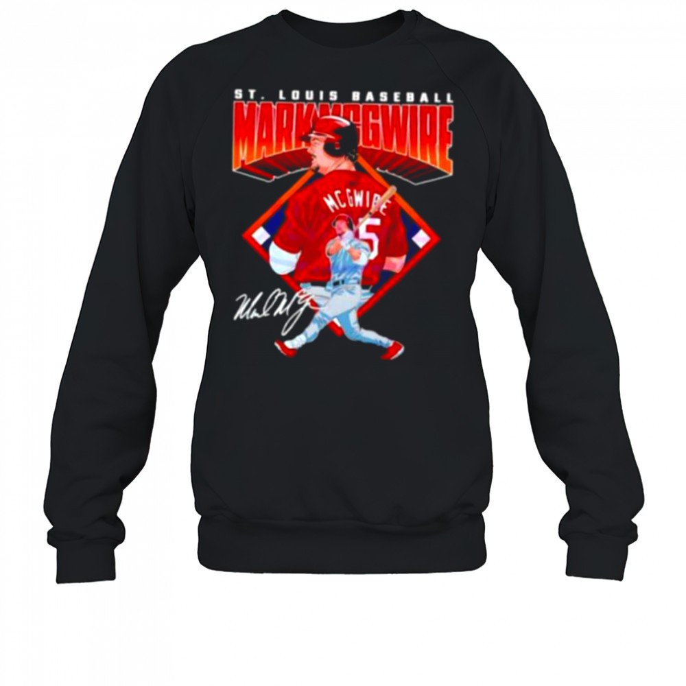 mark-mcgwire-st-louis-diamond-baseball-legend-signature-shirt-m9xmq2th Mark Mcgwire St Louis Diamond Baseball Legend Signature Shirt