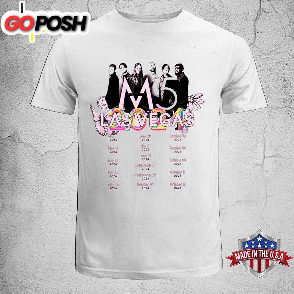 Maroon 5 M5LV Las Vegas Unisex T-Shirt