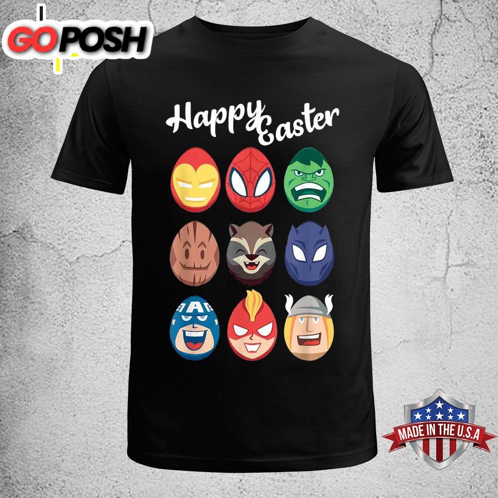 Marvel Easter Avengers Easter Eggs Funny Easter Shirt