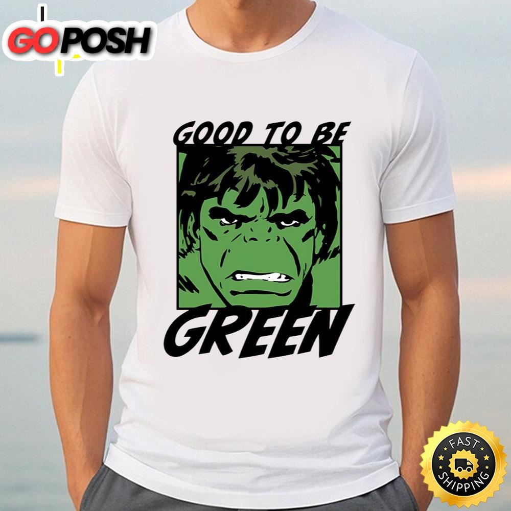 Marvel St. Patricks Day Hulk Good to be Green T-Shirt
