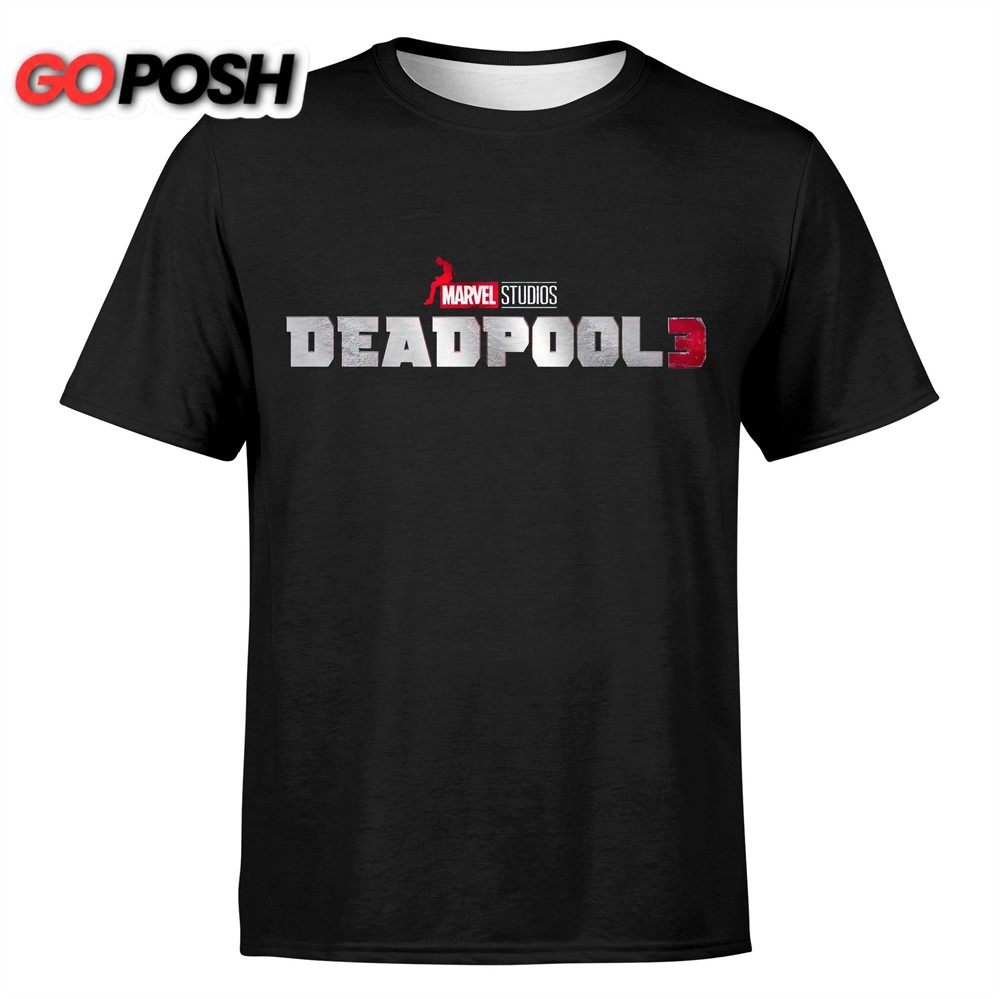 Marvel Studios Deadpool 3 Official Logo Unisex T Shirt