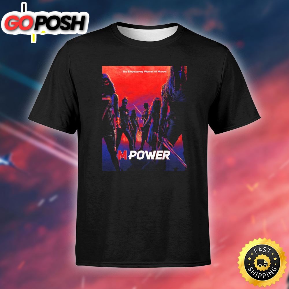 Marvel Studios MPower Series Spotlights Women in the MCU Movie Unisex T-shirt