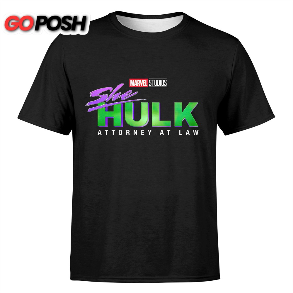 Marvel Studios She Hulk Attorney At Law Official Logo Unisex T Shirt