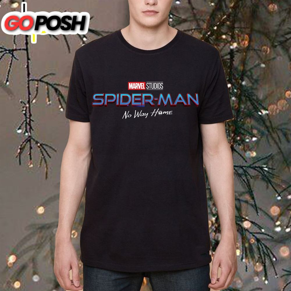 Marvel Studios Spider Man No Way Home Movie Logo T-shirt