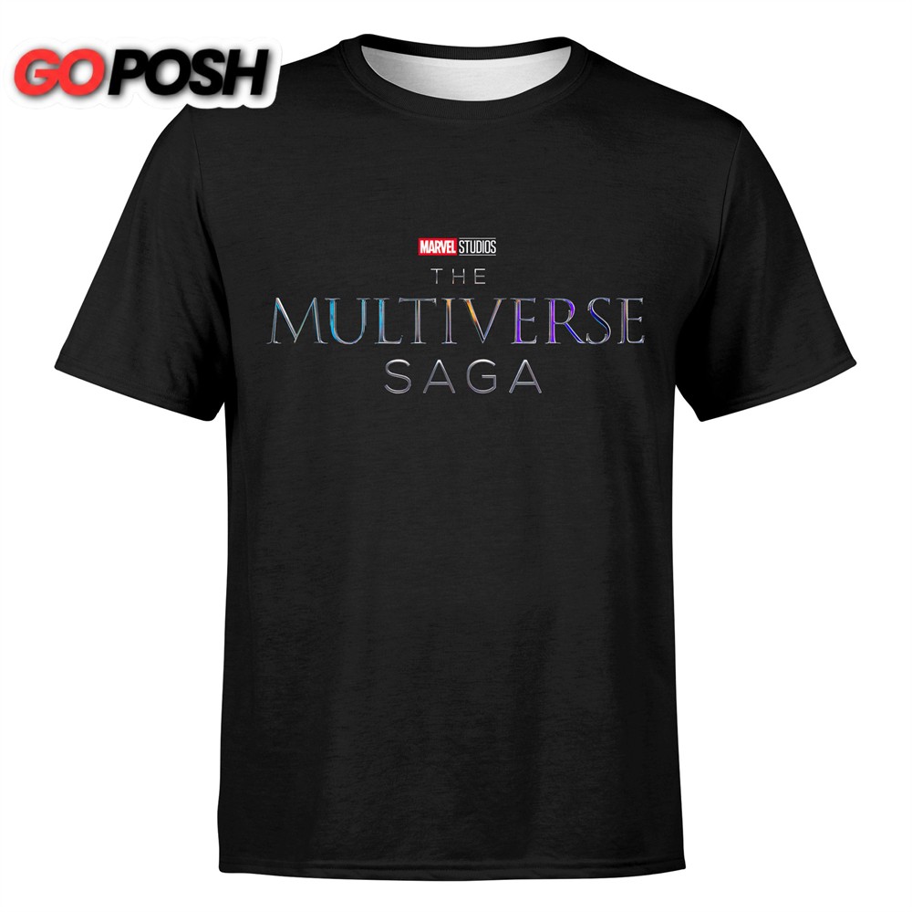 Marvel Studios The Multiverse Saga Official Logo Unisex T Shirt
