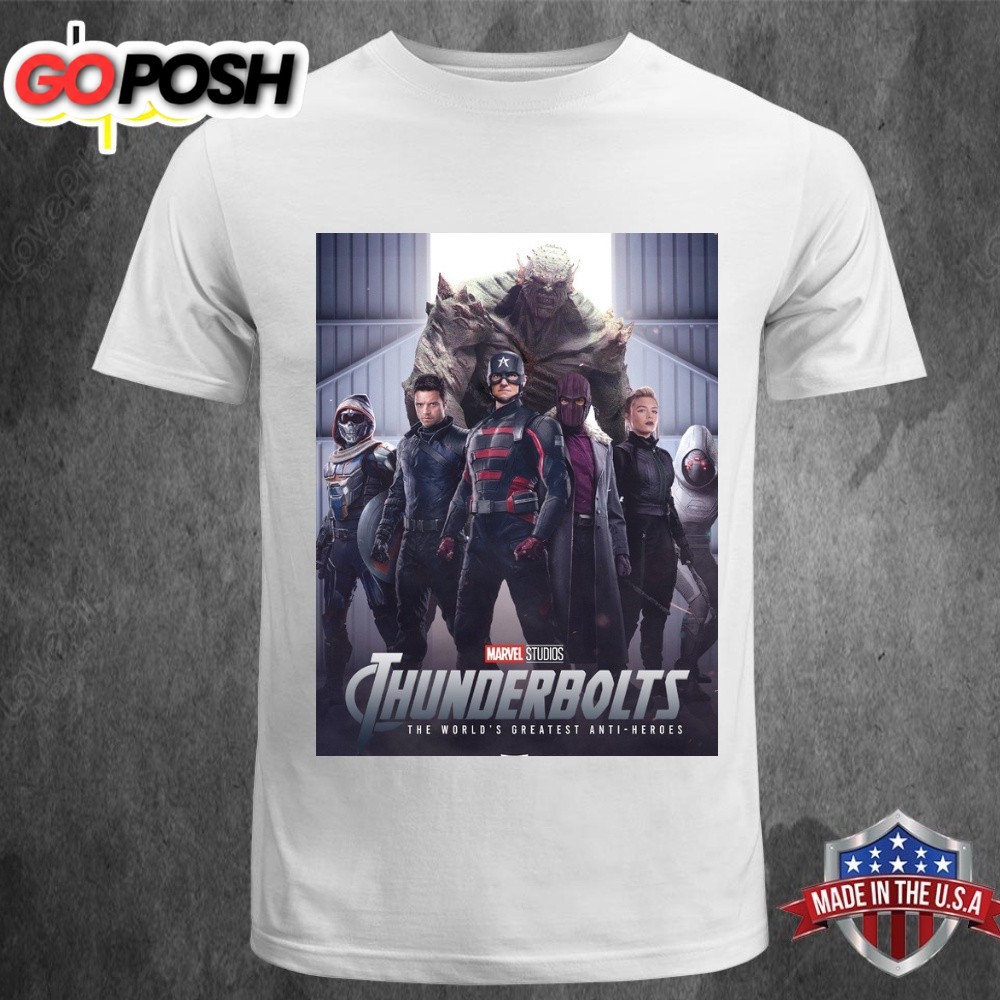 Marvel Studios The Thunderbolts 2025 For Fan Unisex T-shirt