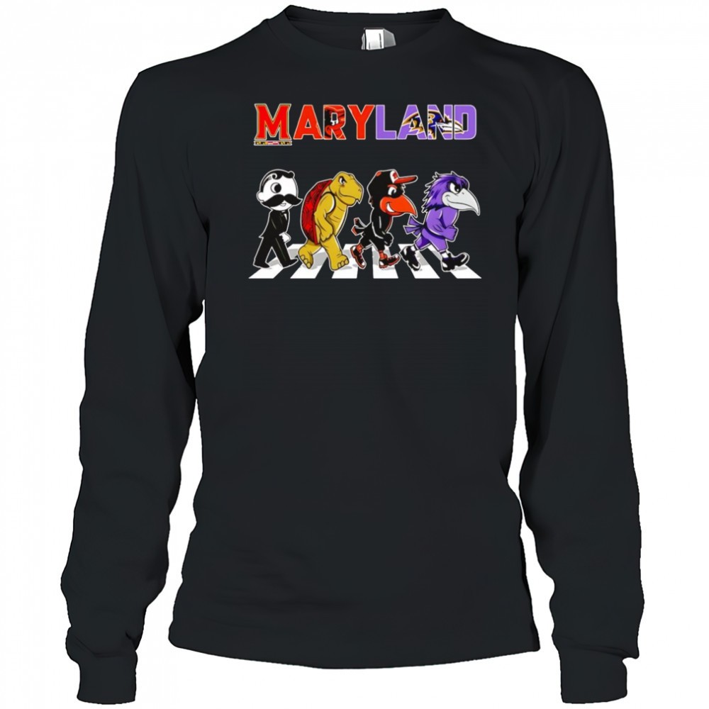 maryland-sports-mascots-abbey-road-shirt-n3yaydct Maryland sports mascots Abbey Road shirt