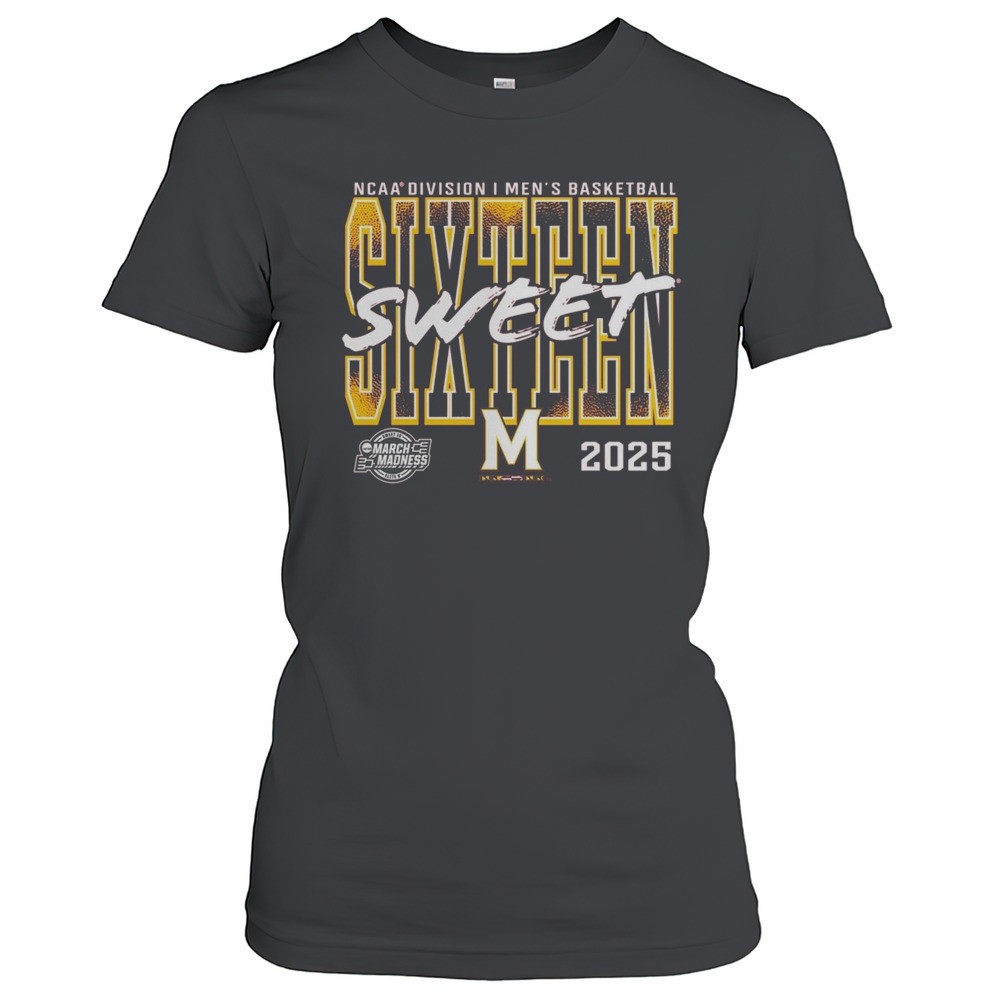 maryland-terrapins-2025-ncaa-division-i-mens-basketball-tournament-march-madness-pi40ym99 Maryland Terrapins 2025 NCAA Division I Mens Basketball Tournament March Madness Sweet Sixteen T-shirt