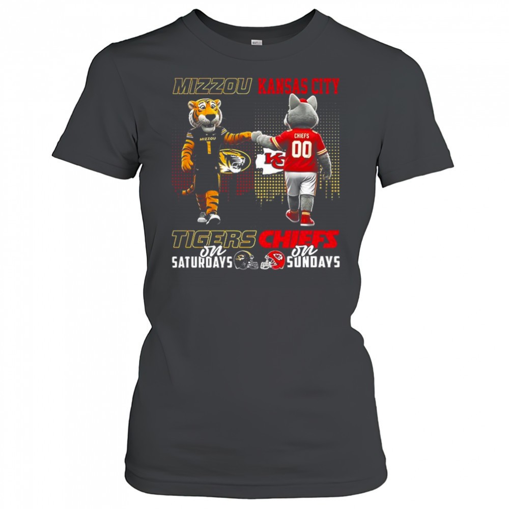 mascot-missouri-tigers-on-saturdays-and-kansas-city-chiefs-and-sundays-shirt-pett2lq5 Mascot Missouri Tigers on saturdays and Kansas City Chiefs and sundays shirt