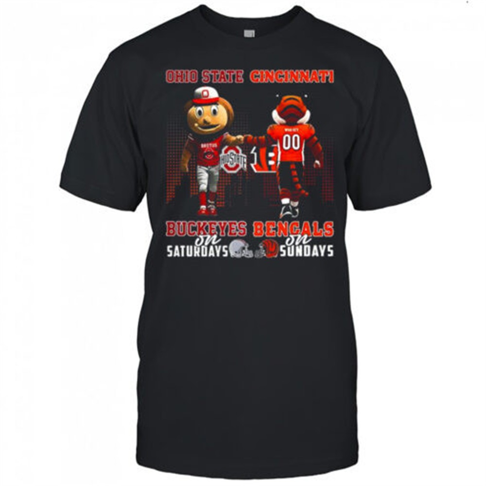 mascot-ohio-state-buckeyes-on-saturdays-and-cincinnati-bengals-and-sundays-shirt-dh4qoaro Mascot Ohio State Buckeyes on saturdays and Cincinnati Bengals and sundays shirt
