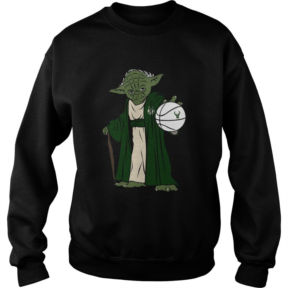 Master Yoda Milwaukee Bucks shirt