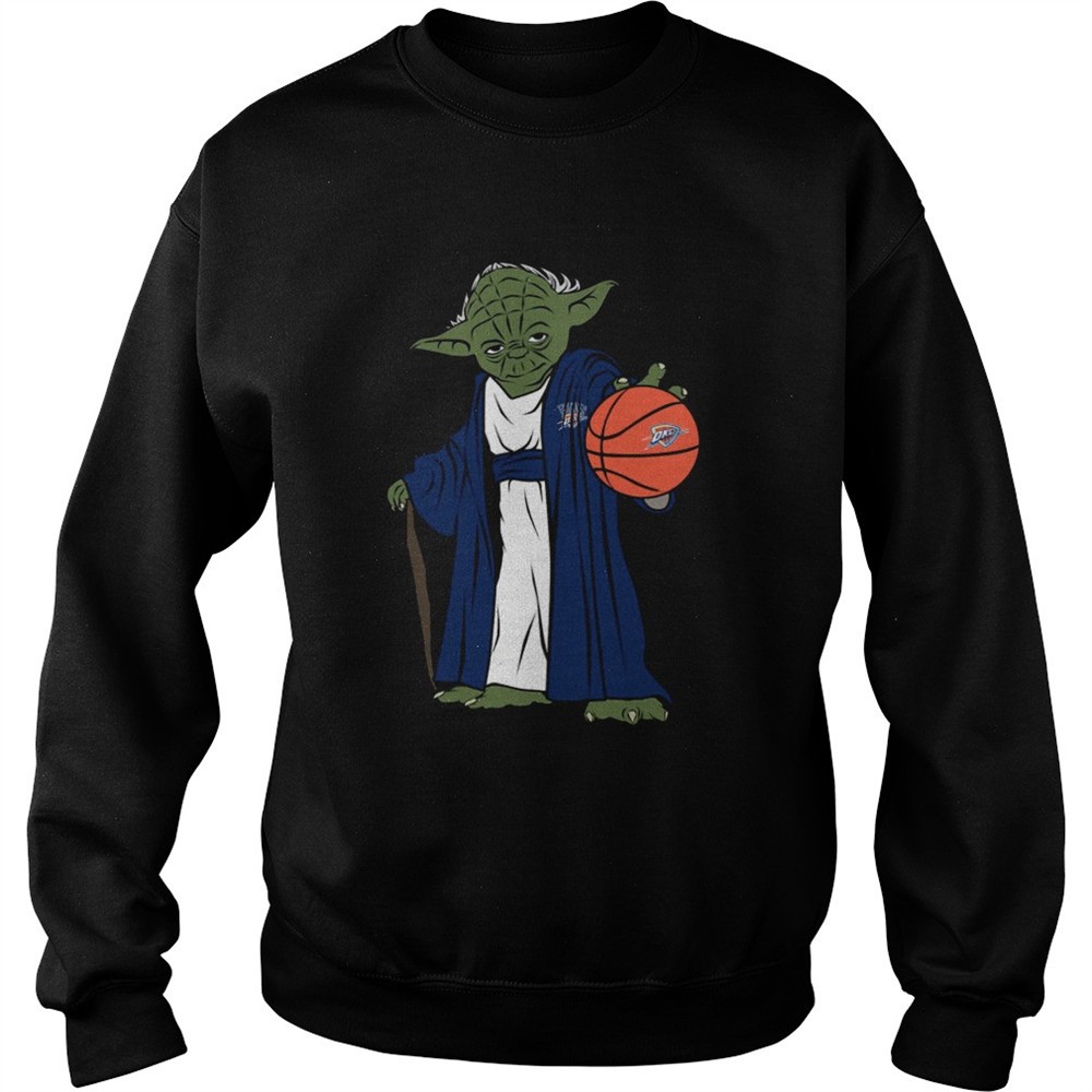 Master Yoda Oklahoma City Thunder shirt