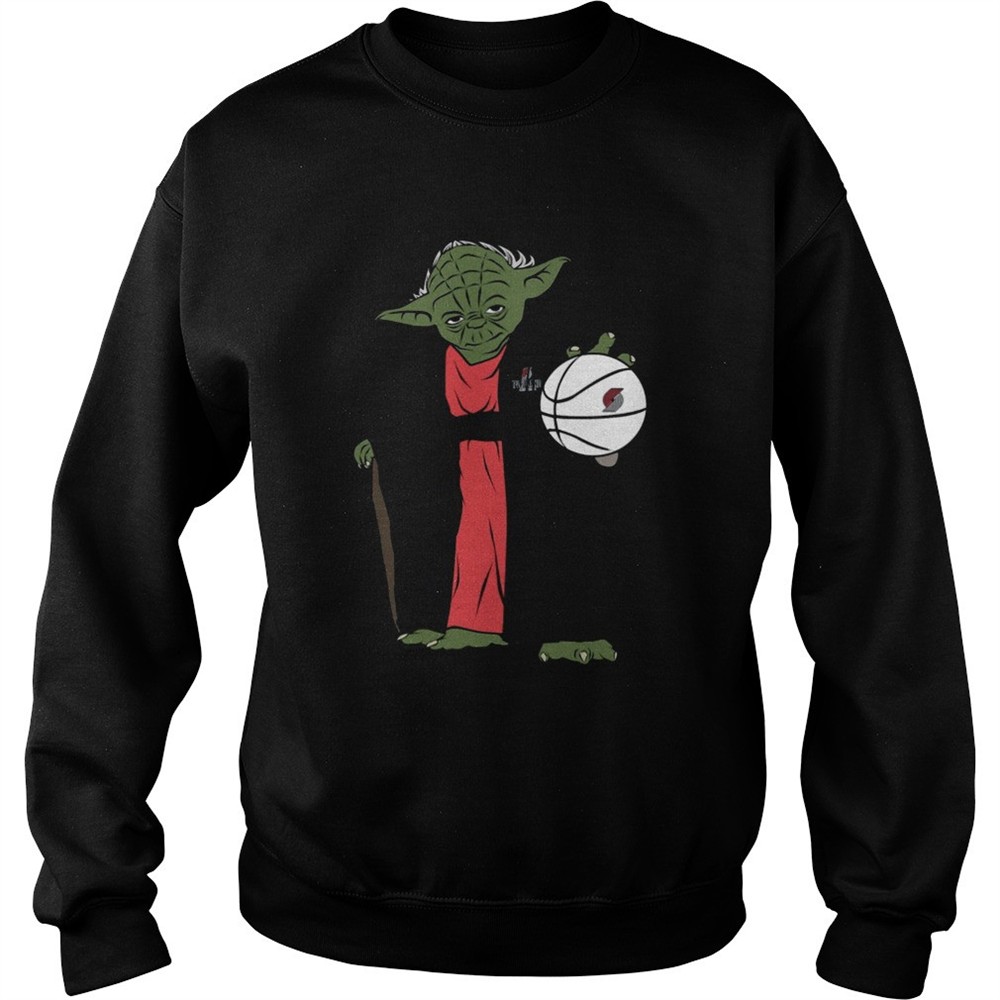 Master Yoda Portland Trail Blazers shirt