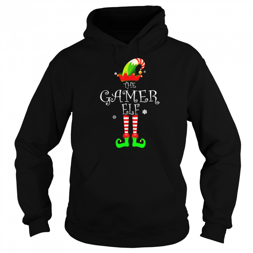 Matching Family Christmas The Gamer Elf Shirt