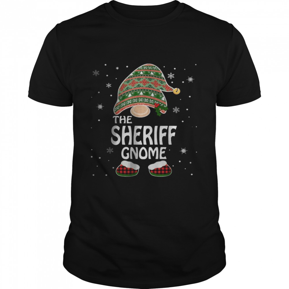 matching-family-costumes-the-sheriff-gnome-christmas-t-shirt-d1yuif87 Matching Family Costumes The Sheriff Gnome Christmas T-Shirt