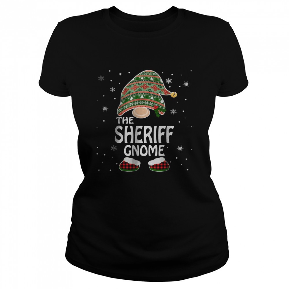 matching-family-costumes-the-sheriff-gnome-christmas-t-shirt-d1yuif87 Matching Family Costumes The Sheriff Gnome Christmas T-Shirt
