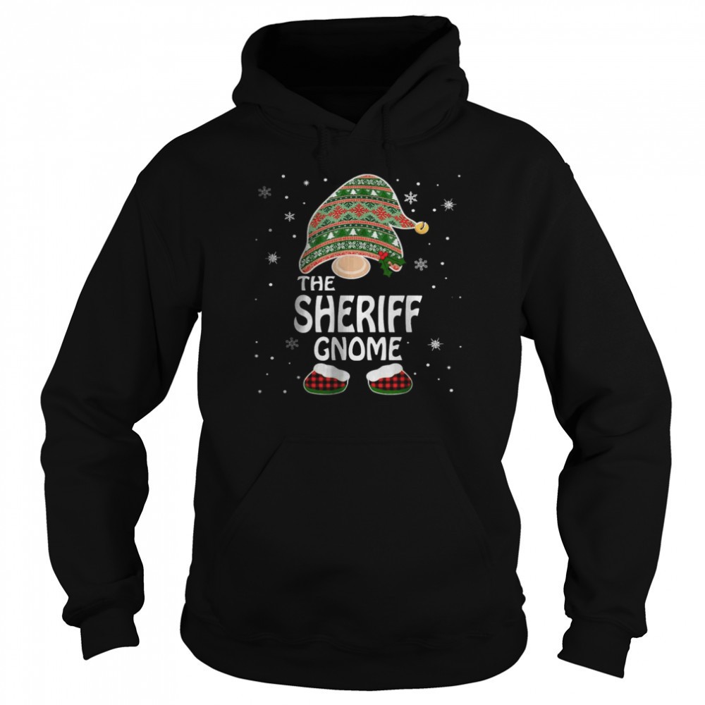 Matching Family Costumes The Sheriff Gnome Christmas T-Shirt
