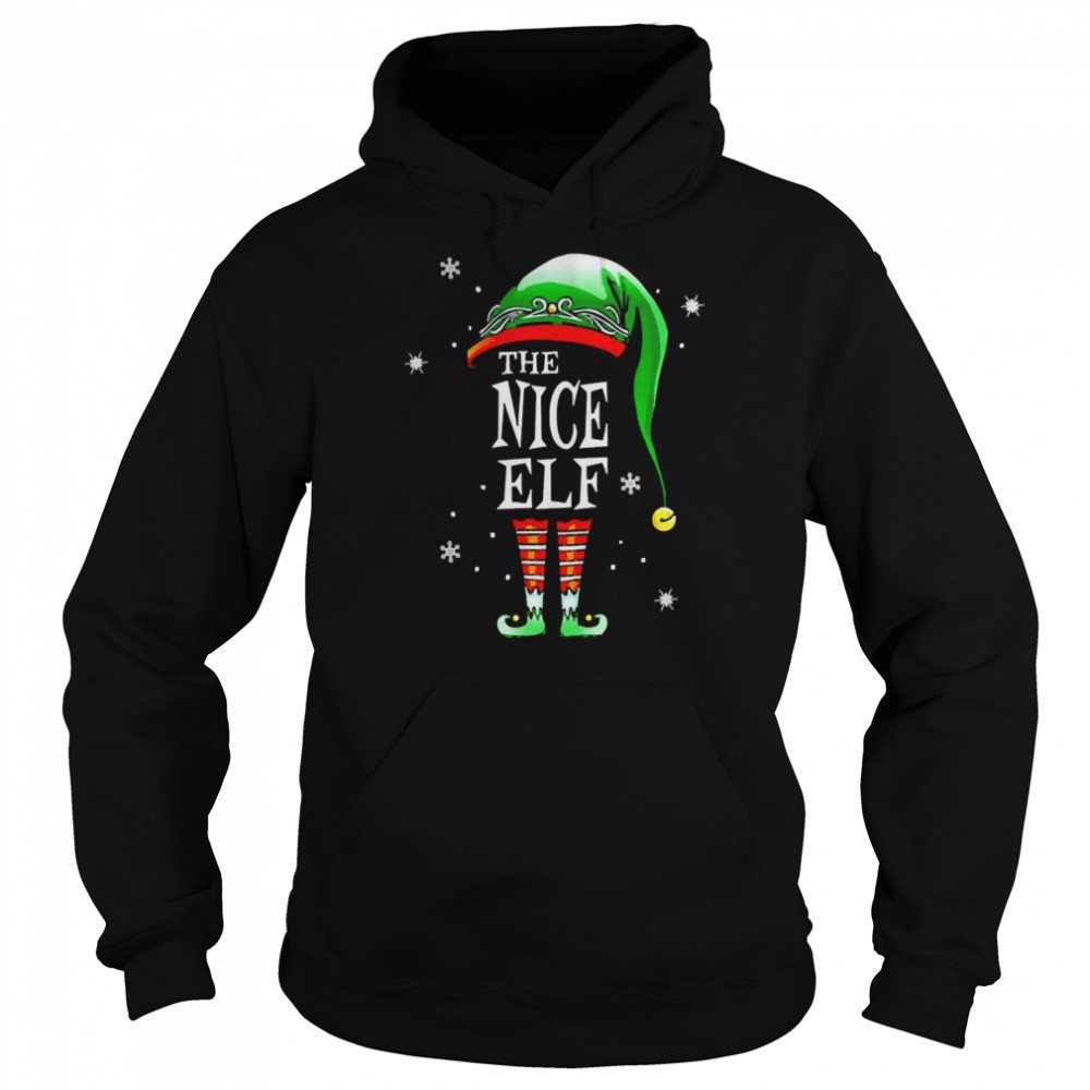 Matching Family The Nice Elf Christmas shirt
