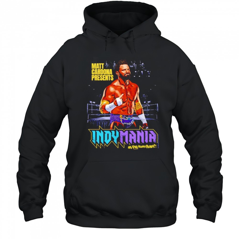 Matt Cardona Indymania shirt