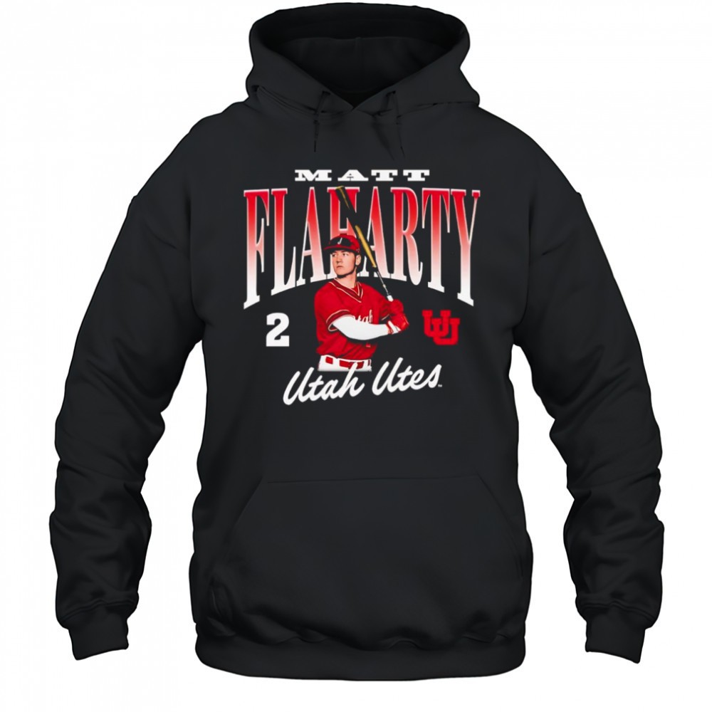 Matt Flaharty Utah Utes illustrated shirt