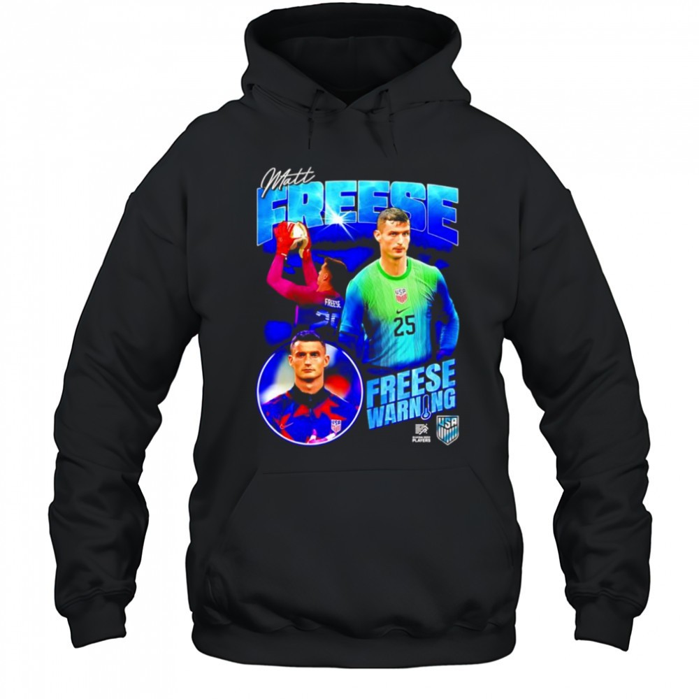 Matt Freese Warning graphic shirt