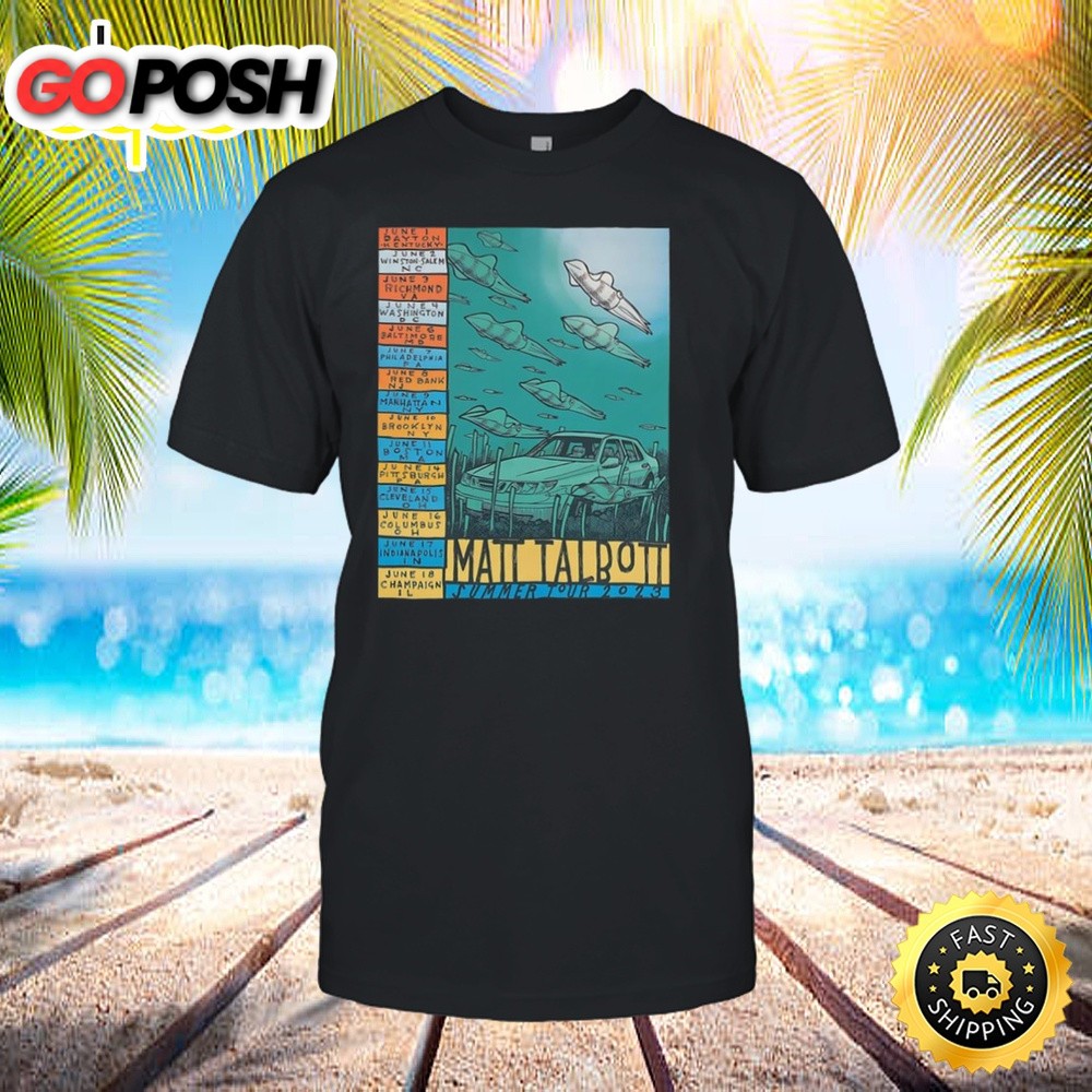 Matt Talbott Summer Tour 2025 T-shirt