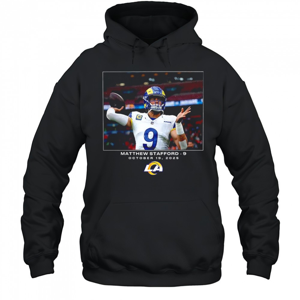 Matthew Stafford Los Angeles Rams NFL Week 7 2025 shirt