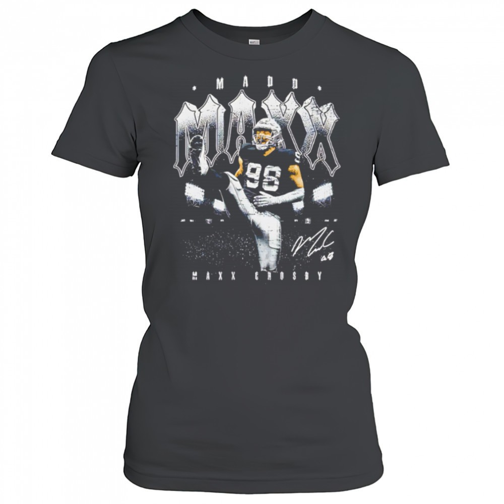 maxx-crosby-las-vegas-celebration-graphic-signature-shirt-h230kgwz Maxx Crosby Las Vegas Celebration graphic signature shirt