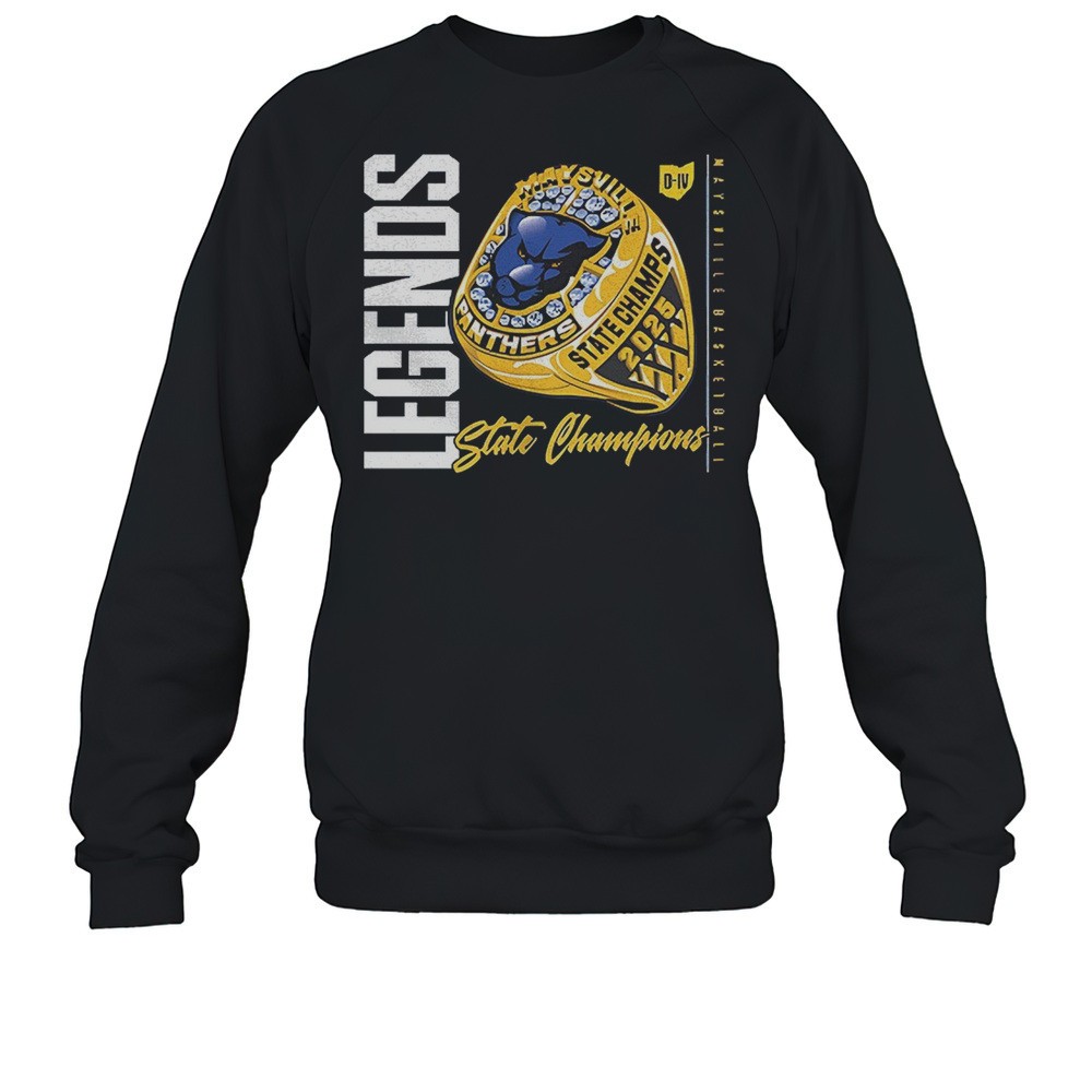 Maysville Panthers Legends State Champions 2025 Shirt