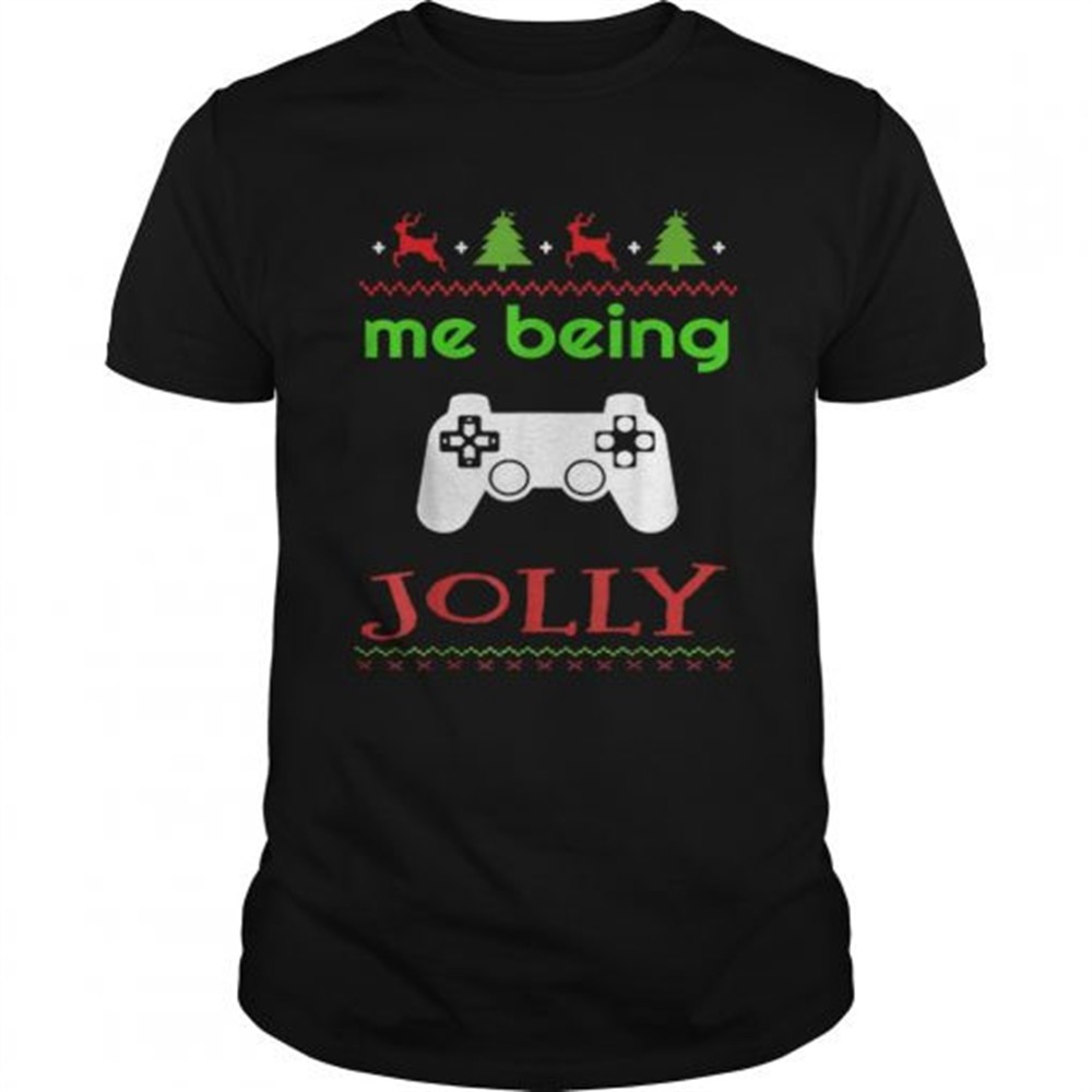me-being-jolly-xmas-nerd-pajama-funny-gamer-shirt-m6g84bhw Me Being Jolly Xmas Nerd Pajama Funny Gamer shirt