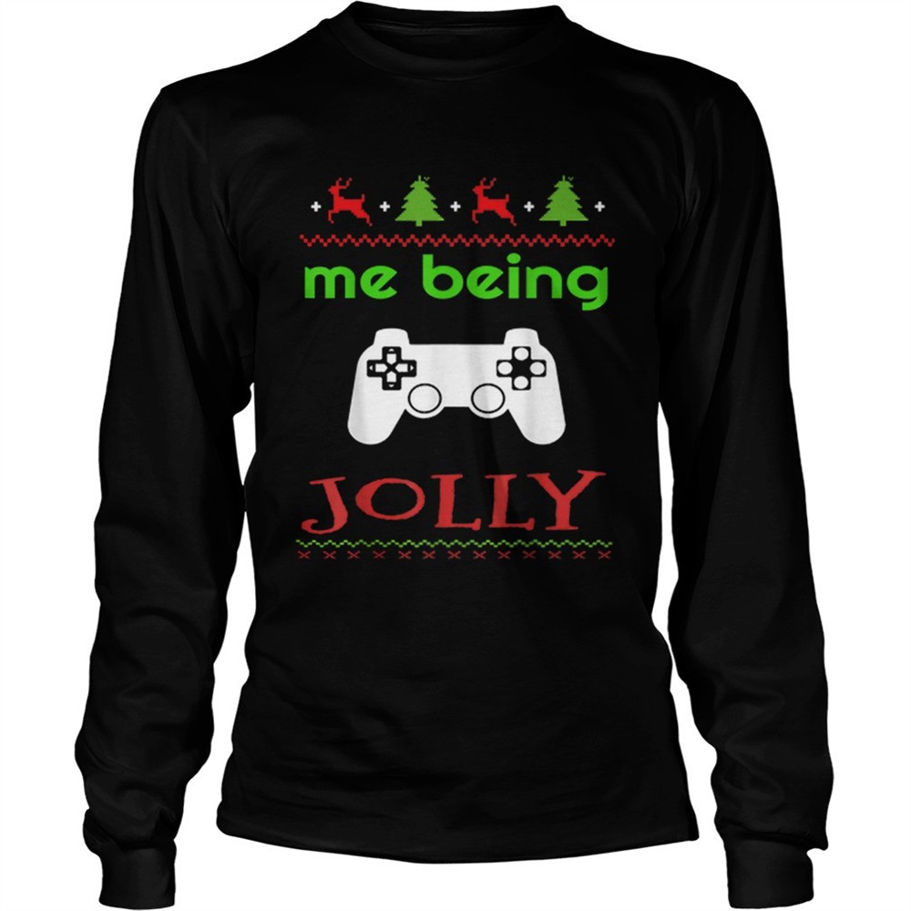 me-being-jolly-xmas-nerd-pajama-funny-gamer-shirt-m6g84bhw Me Being Jolly Xmas Nerd Pajama Funny Gamer shirt