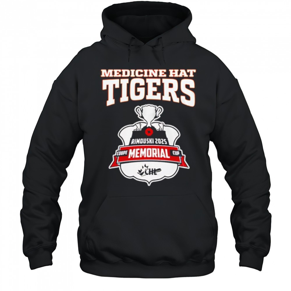 Medicine Hat Tigers Champions Memorial Cup 2025 shirt