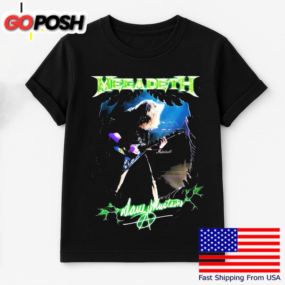 Megadeth Dave Mustaine T Shirt