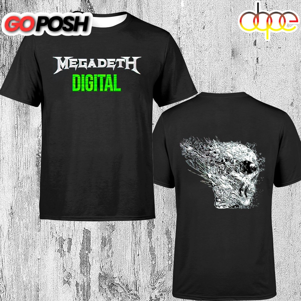 Megadeth Digital Music 2025 Skull Unisex T-Shirt