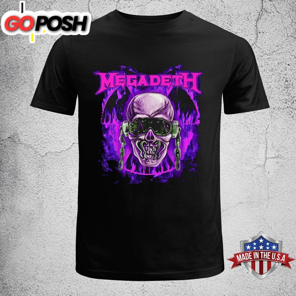 Megadeth Purple Music Unisex T-Shirt