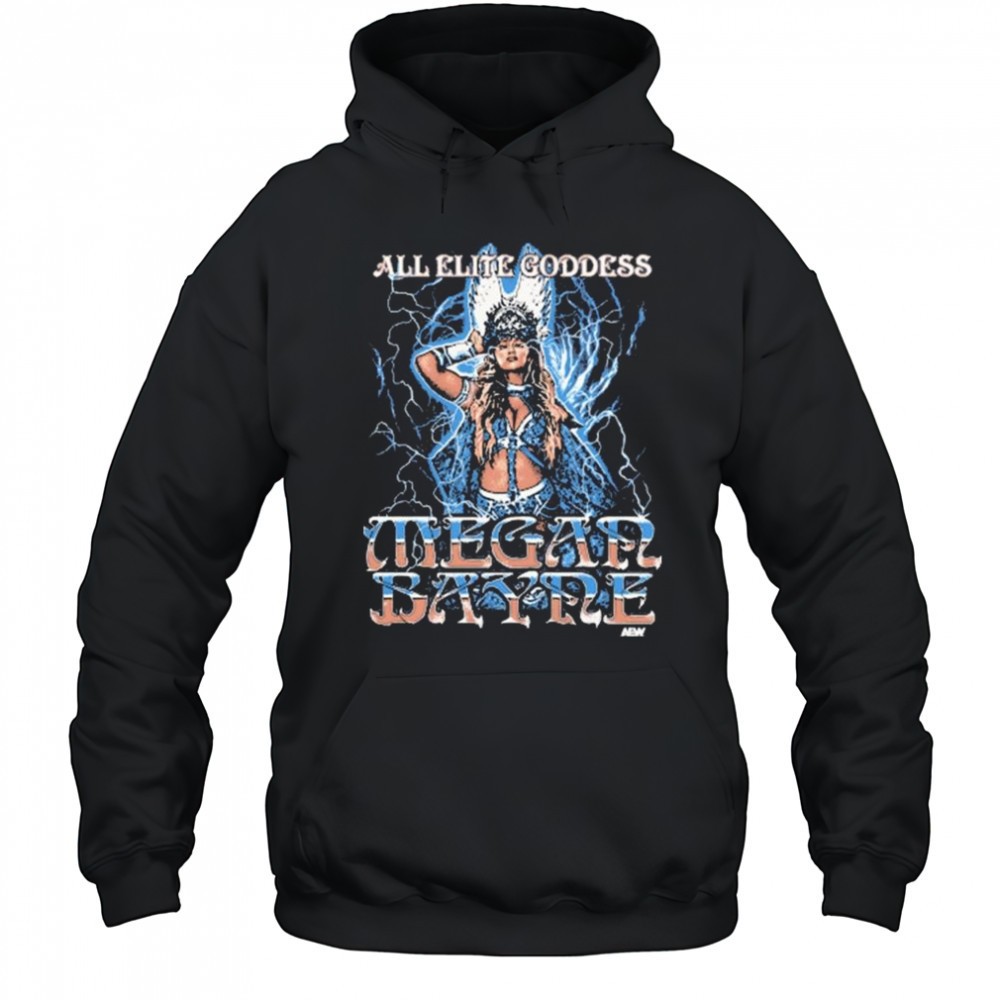 Megan Bayne – All Elite Goddess AEW Graphic t-shirt