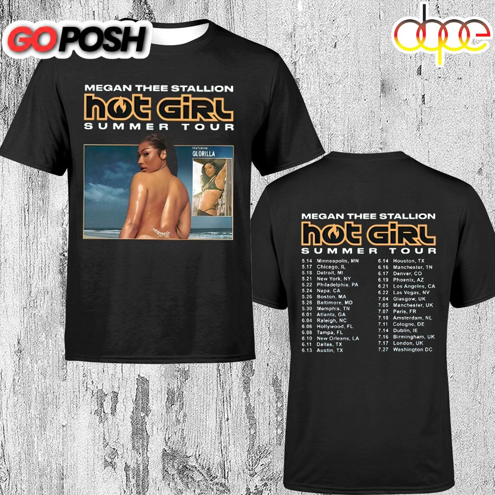 Megan Thee Stallion – Hot Girl Summer Tour 2025 Unisex T-Shirt