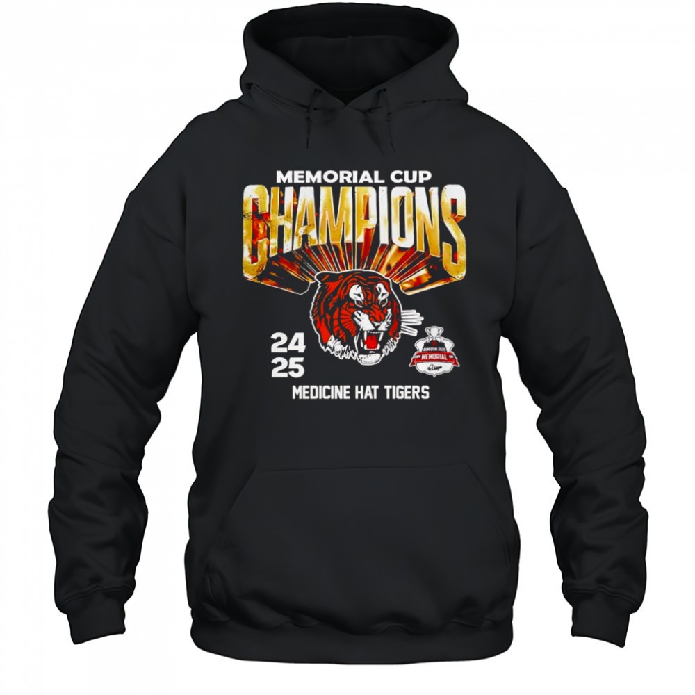 Memorial Cup Champions 2024 2025 Medicine Hat Tigers Shirt