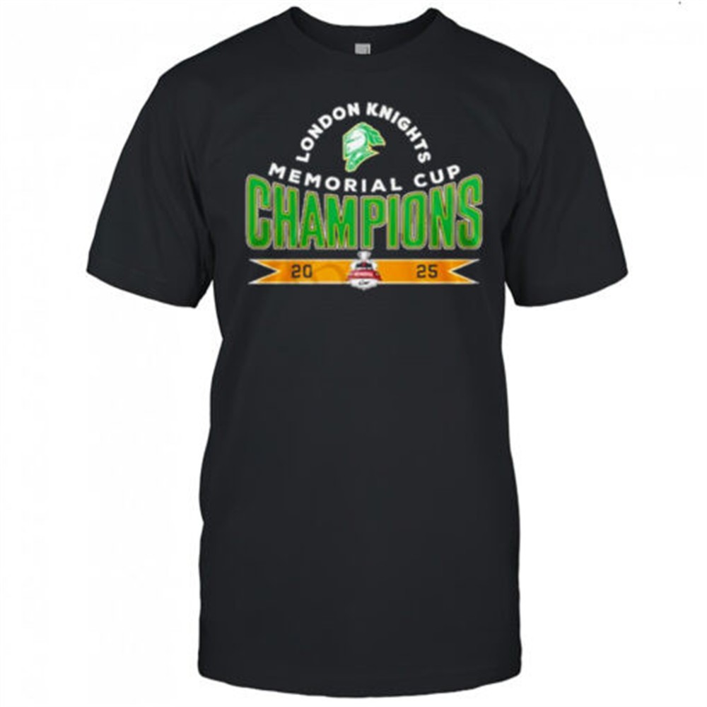Memorial Cup Champions 2025 London Knights shirt