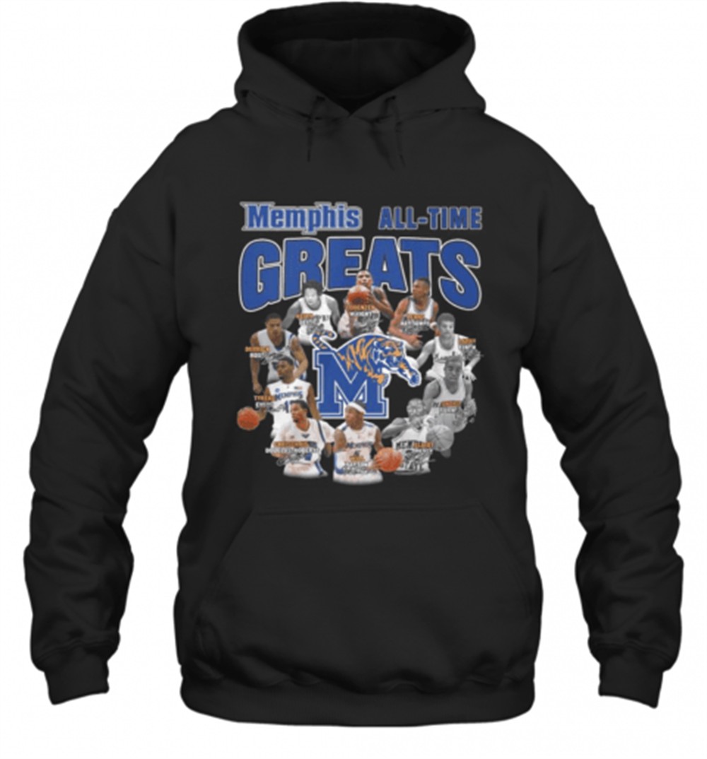 Memphis Tigers All Time Great Signatures T-Shirt