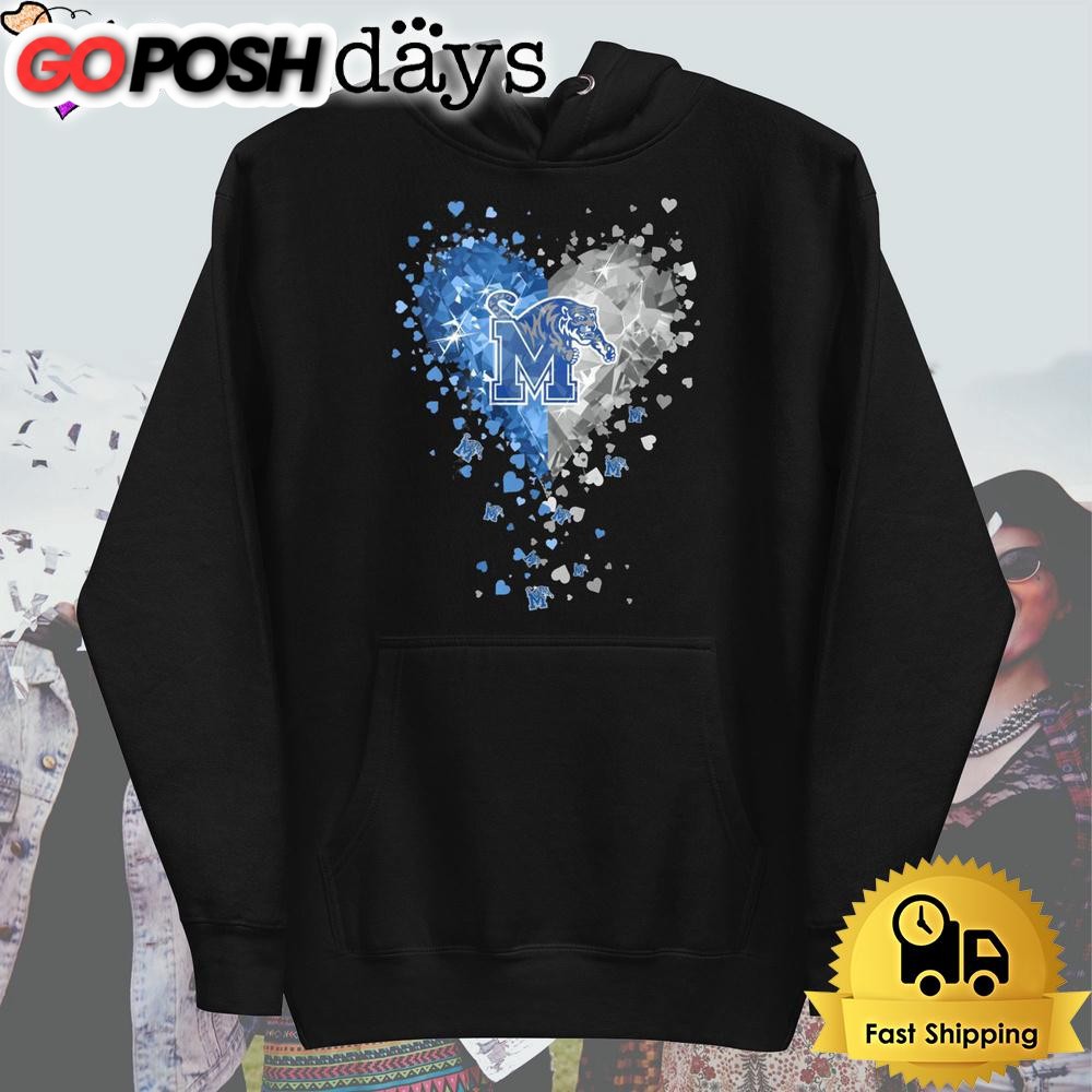 memphis-tigers-crystal-heart-t-shirt-a8ijvmpw Memphis Tigers Crystal Heart T Shirt